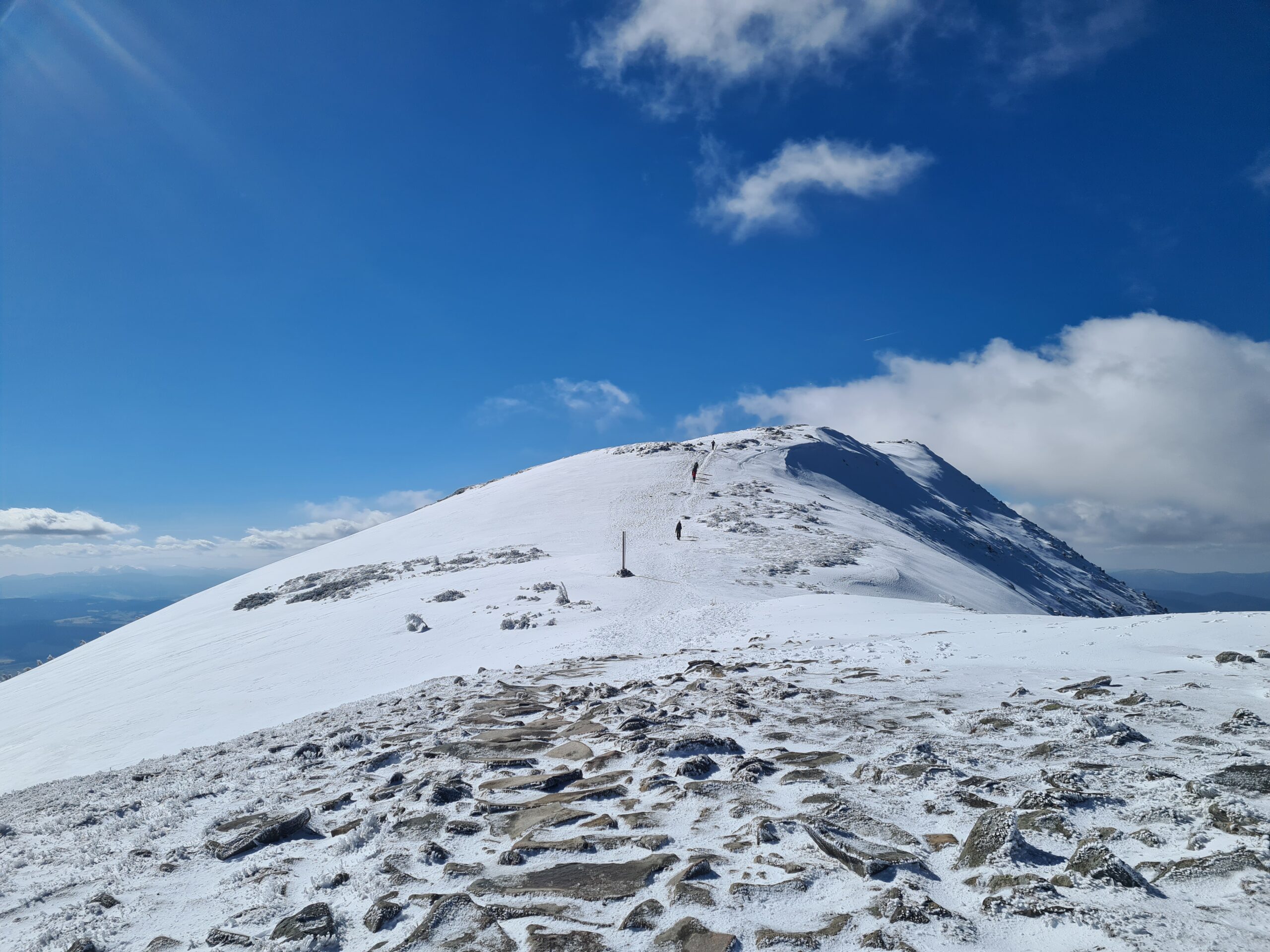 Babia Góra zimą (1725 m n.p.m.)